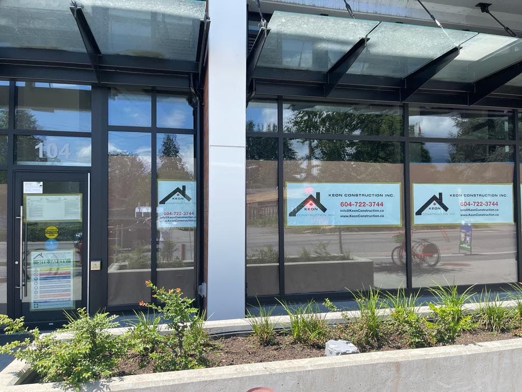 Commercial construction photo by Keon Construction