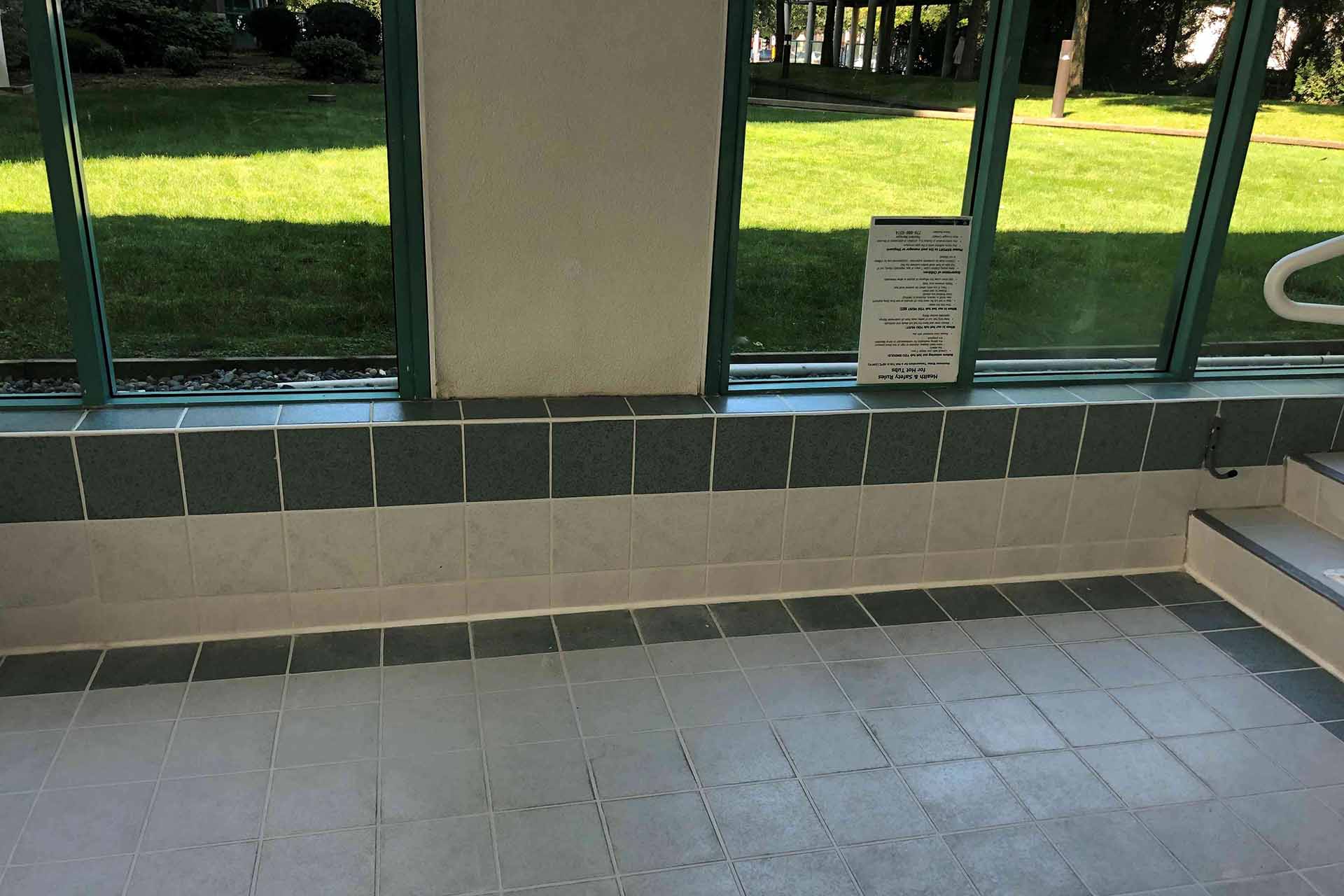 West Royal pool finish by Keon Construction