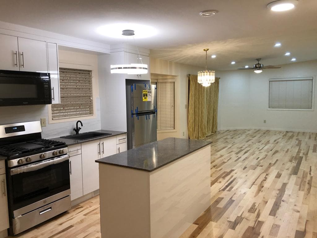 White Rock finish detail